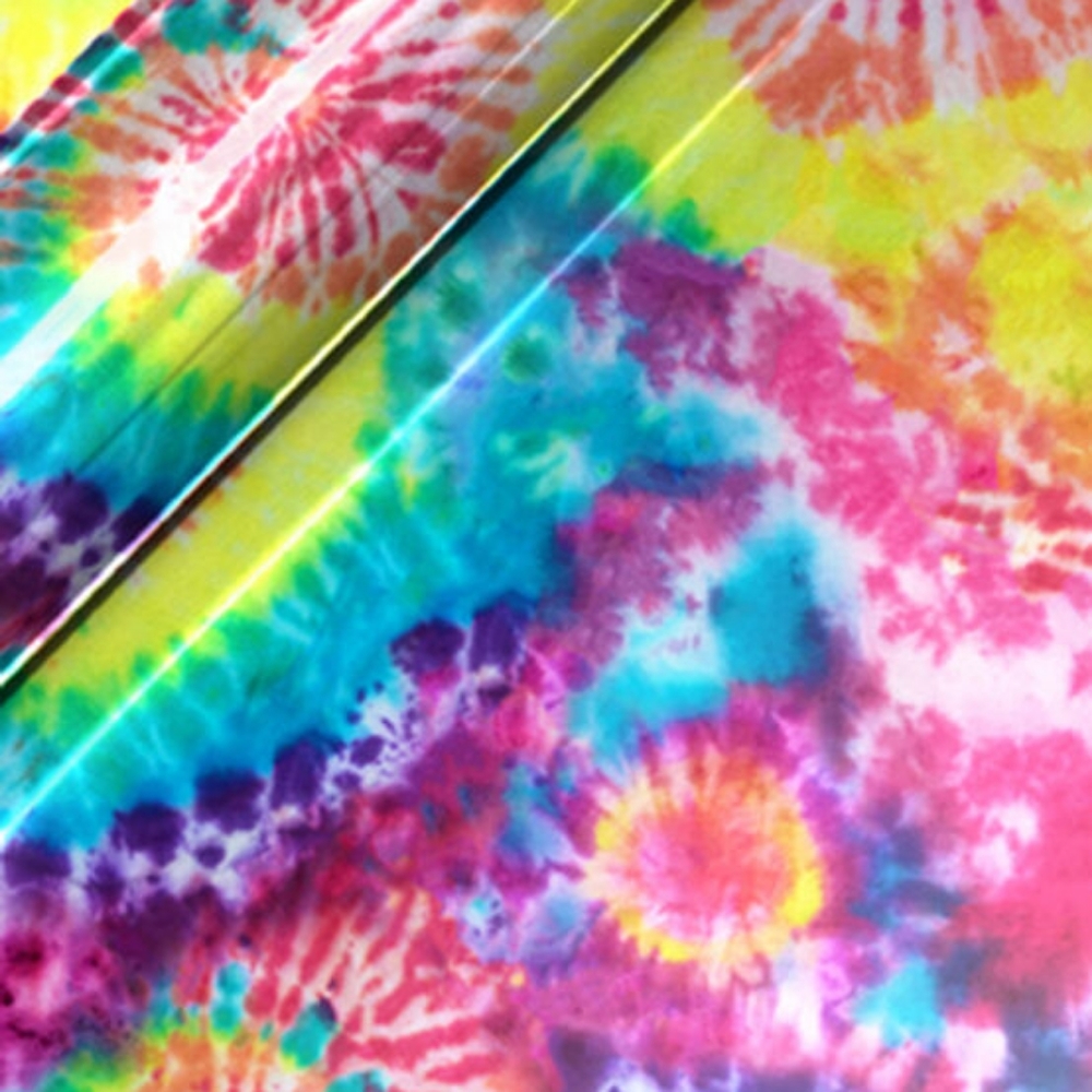 NWT rainbow tyedye Siser heat transfer vinyl 11.8x24